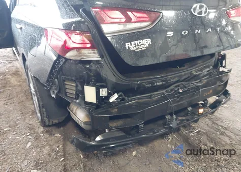 2018 Hyundai Sonata Sport из США, поврежденный, VIN 5NPE34AF7JH693113